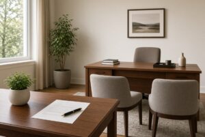 calm office